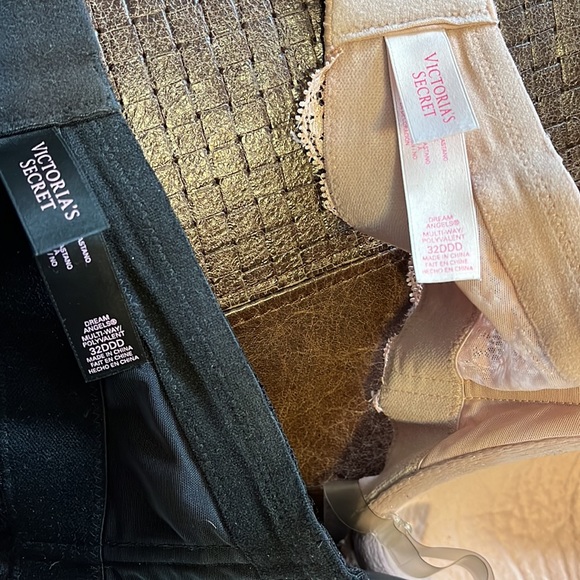 2 Victoria’s Secret Dream Angels Multi-way bras size 32DDD - Picture 3 of 5